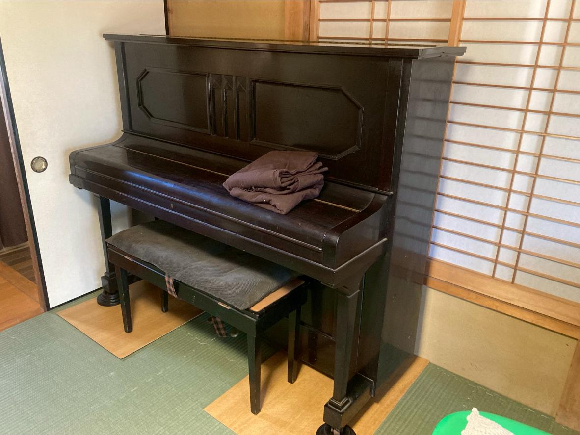 ピアノ設置完了